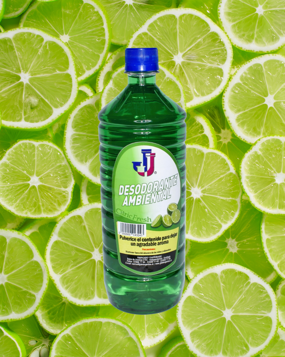 Desodorante Ambiental JJ Citric Fresh 1 Lt - Imagen 2