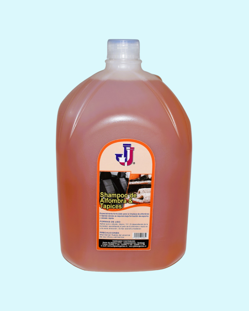 Shampoo de Alfombra Y Tapices JJ 5 Lts