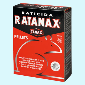 Raticida Ratanax Pellets 50 Gr