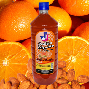 Alternative view of Jabón Liquido JJ Naranja Almendra 1 Lt