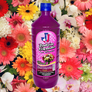 Alternative view of Jabón Liquido JJ Floral 1 Lt