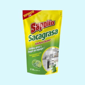 Sacagrasa Sapolio Doypack 500ml Aroma A Limon
