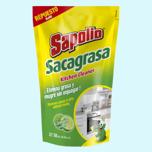 Sacagrasa Sapolio Limón Doypack 500 Ml